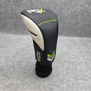Pinemeadow PGX 1 Driver Golf Club Head Cover Sock Black White Green